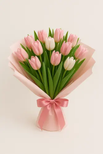 🌷 Buket Tulip Elegan – Pilihan Hadiah Mewah di  di Cibinong